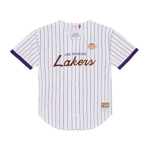 Mitchell & Ness Ανδρικό Baseball Jersey NBA Head Coach striped mesh button shirt